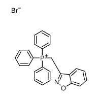 Phosphonium, (1,2-benzisoxazol-3-ylmethyl)triphenyl-, bromide (1:1) 结构式