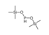 BIS(TRIMETHYLSILYLOXY)-PHOSPHINE 结构式