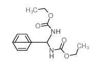 ethyl N-[(ethoxycarbonylamino)-phenyl-methyl]carbamate 结构式