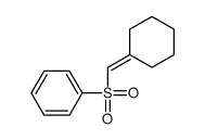 Benzene, [(cyclohexylidenemethyl)sulfonyl]- 结构式