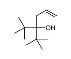 3-叔丁基-2,2-二甲基-5-己烯-3-醇 结构式