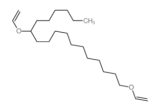 Octadecane,1,12-bis(ethenyloxy)- 结构式