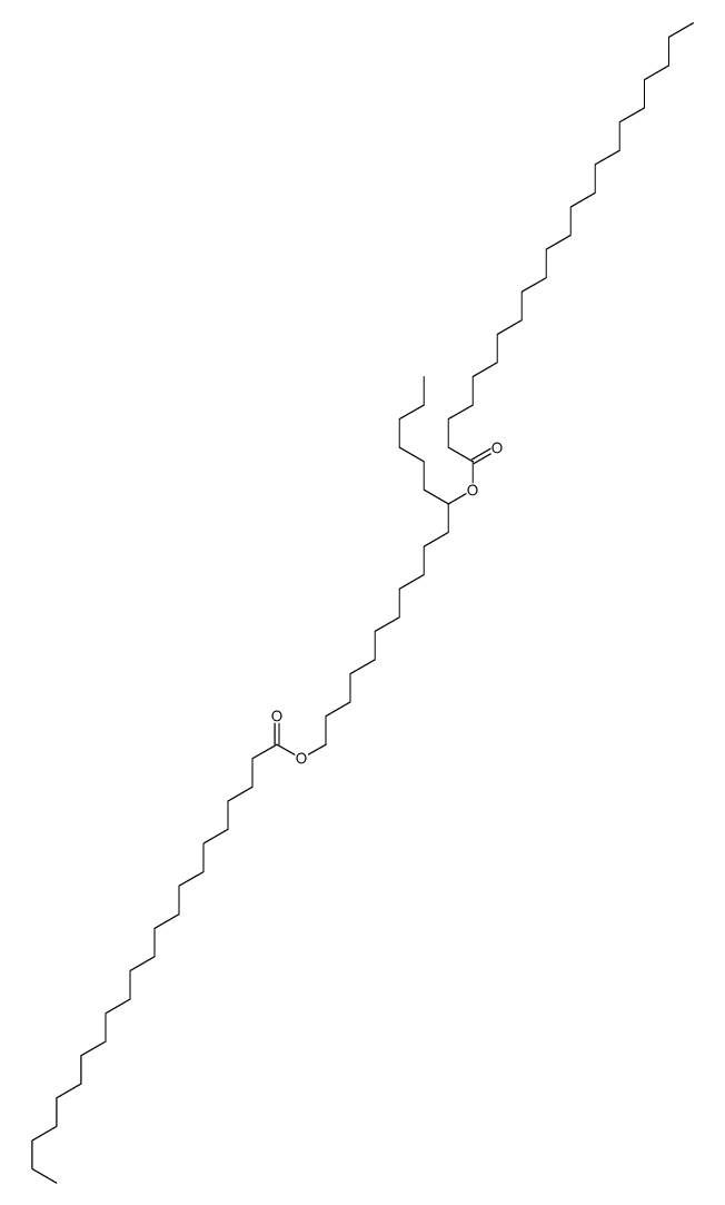 1-hexyldodecane-1,12-diyl didocosanoate 结构式