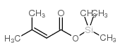 3,3-二甲基丙烯酸三甲基硅酯 结构式