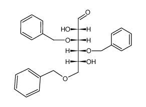 3,4,6-三-O-苄基-D-甘露糖 结构式