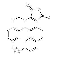Dibenzo[3,4:5,6]phenanthro[9,10-c]furan-3,5-dione, 1,2,6,7-tetrahydro-10,13-dimethyl- (9CI) 结构式