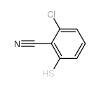 2-氯-6-巯基苯腈 结构式