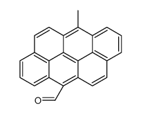 6-甲基二苯并[def,mno]䓛-12-甲醛 结构式