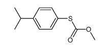 Carbonothioic acid, O-methyl S-[4-(1-methylethyl)phenyl] ester 结构式