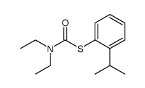Carbamothioic acid, diethyl-, S-[2-(1-methylethyl)phenyl] ester 结构式