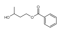 1,3-丁二醇-1-苯甲酸酯 结构式