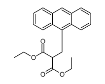 2-(9-蒽基甲基)丙二酸二乙酯 结构式