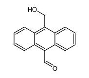 10-(羟甲基)-9-蒽甲醛 结构式