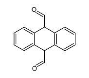 9,10-二氢蒽-9,10-二甲醛 结构式