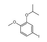 4-iodo-2-isopropoxy-1-methoxybenzene 结构式