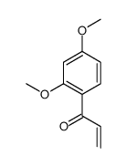 1-(2,4-二甲氧基苯基)-2-丙烯-1-酮 结构式