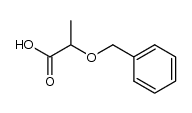 (S)-(-)-O-苄基乳酸 结构式
