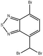 4-溴-7-(二溴甲基)苯并[C][1,2,5]噻二唑 结构式