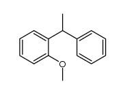 Benzene, 1-methoxy-2-[(1S)-1-phenylethyl]- 结构式
