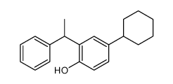 4-环己基-2-(1-苯基乙基)苯酚 结构式
