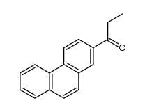 1-(2-菲基)-1-丙酮 结构式