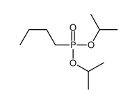 Phosphonic acid, P-butyl-, bis(1-methylethyl) ester 结构式