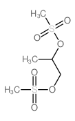 1,2-丙二醇二甲基磺酸酯 结构式