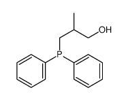 3-二苯基膦基-2-甲基-1-丙醇 结构式