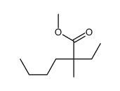 2-乙基-2-甲基己酸甲酯 结构式