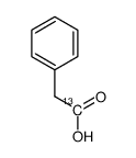 苯乙酸-1-13C 结构式