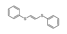 [(E)-2-phenylsulfanylethenyl]sulfanylbenzene 结构式