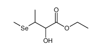 2-羟基-3-(甲基硒代)丁酸乙酯 结构式