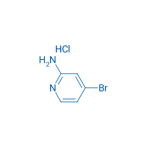 2-氨基-4-溴吡啶盐酸盐 结构式