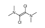 1,2-Ethenediamine, 1,2-dichloro-N,N,N',N'-tetramethyl-, (E)- (9CI) 结构式