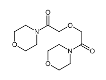 1-Morpholin-4-yl-2-(2-morpholin-4-yl-2-oxoethoxy)-ethanone 结构式