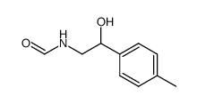 N-[2-羟基-2-(4-甲基苯基)乙基]甲酰胺 结构式