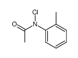 N-氯-N-(2-甲基苯基)乙酰胺 结构式