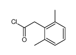 2-(2,6-二甲基苯基)乙酰氯 结构式