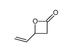 4-乙烯基-2-氧杂环丁酮 结构式