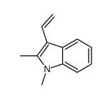 3-乙烯基-1,2-二甲基-1H-吲哚 结构式