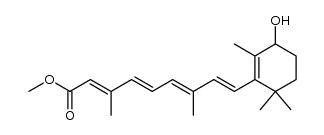 4-羟基视黄酸甲酯 结构式