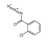 2-氯苯甲酰叠氮 结构式