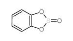 1,3,2-Benzodioxathiole 2-oxide 结构式