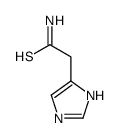 1H-Imidazole-5-ethanethioamide 结构式
