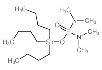 4-Oxa-2-aza-3-phospha-5-stannanonan-3-amine,5,5-dibutyl-N,N,2-trimethyl-, 3-oxide (9CI) 结构式