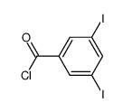 3,5-二碘苯甲酰氯 结构式