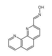 1,10-菲咯啉-2-甲醛肟 结构式