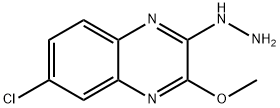 Quinoxaline, 6-chloro-2-hydrazinyl-3-methoxy- 结构式