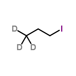碘代丙烷-D3 结构式