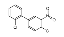 2,4'-二氯-3'-硝基-1,1'-联苯 结构式